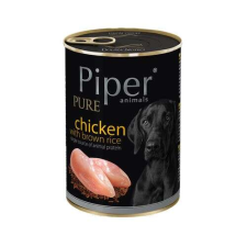  PIPER PURE Chicken 400g csirke és barna rizs konzerv felnőtt kutyáknak kutyaeledel