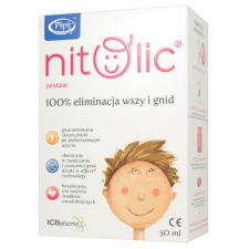  Pipi Nitolic, fejtetű elleni készlet, 50ml gyógyhatású készítmény