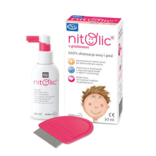 Pipi Nitolic Fejtetű Elleni Spray Készlet, 30ml + Fésű gyógyhatású készítmény