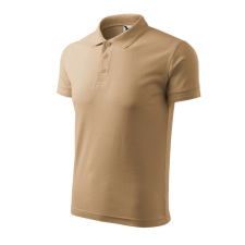 Pique Polo galléros póló férfi homok 2XL férfi póló