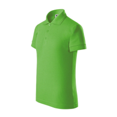  Pique Polo galléros póló gyerek almazöld 110 cm/4 éves