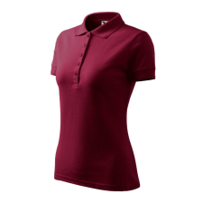 Pique Polo galléros póló női garnet XL női póló