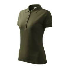  Pique Polo galléros póló női military XS