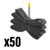 PIRELLI (Vélo) PIRELLI SPORTUBE 700 x 32-40 kerékpár belső Presta szelep, ezüst, 48 mm (50 db-os karton) PIRELLI (Vélo)  Bicikli alkatrészek Kerékpár alkatrészek Bicikli belső gumik