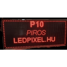  Piros Beltéri led fényújság , futófény 101x85 cm led rendszer tartozék