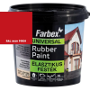  PIROS- FARBEX RUBBER PAINT SZUPER ELASZTIKUS FESTÉK 1,2 KG