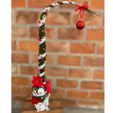  Piros Karácsonyi Hajtott Grincsfa DIY – 90 cm / 120 cm dekorációs kellék