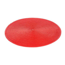 Piros kerek tányéralátét - 38 cm konyhai eszköz