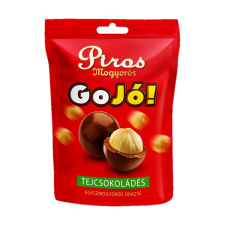 Piros Mogyorós GoJó! tejcsokoládé 80g csokoládé és édesség