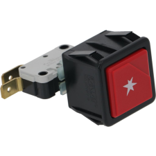  PIROS NYOMÓGOMBOS GYÚJTÓ 12A 250V beépíthető gépek kiegészítői