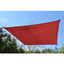  Piros trapéz napvitorla kerti bútor