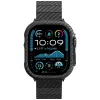 Pitaka Air Apple Watch Ultra 1 / 2 / 3 (49mm) tok, carbon minta, fekete-szürke