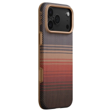 Pitaka Aramid UltraGuard Moonrise MagSafe tok iPhone 17 Pro készülékhez naplemente tok és táska