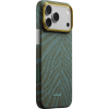 Pitaka Edge Case Breath of Veins Dive Green iPhone 17 Pro tok