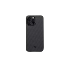 Pitaka MagEZ Case 3 Black / Grey Twill 600D Apple iPhone 14 Pro Max készülékhez - MagSafe rögzíté... tok és táska