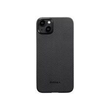 Pitaka MagEZ Case 4 Black / Grey Twill 1500D Apple iPhone 15 készülékhez - MagSafe rögzítéssel tok és táska