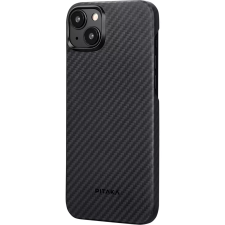 Pitaka MagEZ Case 4 Black / Grey Twill 1500D Apple iPhone 15 készülékhez - MagSafe rögzítéssel (128969) tok és táska