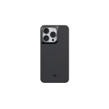 Pitaka MagEZ PRO 3 tok Black / Grey Twill 1500D Apple iPhone 14 Pro Max készülékhez - MagSafe rögzítéssel tok és táska