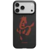 Pitaka Pitaka Edge Apple iPhone 17 Pro hátlap tok, MagSafe, Aramid, fekete-piros (Horse Painting)