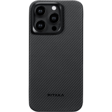 Pitaka Pitaka MagEZ Case 4 Black / Grey Twill 600D Apple iPhone 15 Pro Max készülékhez - MagSafe rögzítéssel tok és táska
