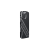 Pitaka Re-TROS iPhone 16 Pro MagSafe kompatibilis szőtt telefontok, Rebuilding mintás, fekete (KI1601RTR)