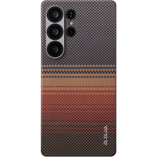Pitaka Tactile Woven Case Sunset Samsung Galaxy S25 Ultra tok tok és táska