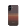 Pitaka Tactile Woven tok SUNSET Apple iPhone 16 készülékhez - MagSafe rögzítéssel (KI1601U) (130565)