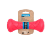PitchDog Safe And Durable Barbell-Shaped Dog Toy | Játék (súlyzó,pink) kutyák részére - 7x19 cm