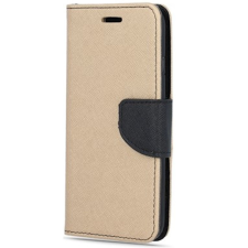 Pixato Apple iPhone 15 Plus, Oldalra nyíló tok, stand, Fancy Book, arany/fekete tok és táska