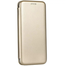 Pixato Samsung Galaxy S24 SM-S921, Oldalra nyíló tok, stand, Forcell Elegance, arany tok és táska