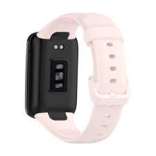 Pixato Xiaomi Mi Smart Band 7 Pro, szilikon pótszíj, állítható, rózsaszín okosóra kellék