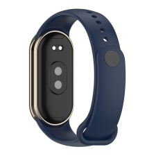 Pixato Xiaomi Mi Smart Band 8, szilikon pótszíj, állítható, sötétkék okosóra kellék