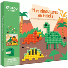 Pixel készítő készlet, Dinoszauruszok Auzou kreatív és készségfejlesztő
