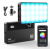 Pixel Liber RGB-LED Videó Lámpa - 7W 700LUX 2500-8500K 3000mAh Színes Professzionális kamera fény