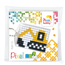 Pixelhobby Pixel Kulcstartó szett (kulcstartó alaplap + 3 szín) - Markoló kulcstartó