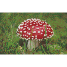 Pixelhobby Pixelhobby 808113 Gomba (40,6cmx25,4cm) 8 alaplapos szett kreatív és készségfejlesztő