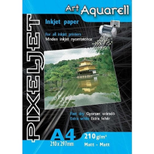 PixelJet A4 Art Aquarell matt inkjet papír 210gr. 10 ív fotópapír