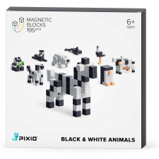 PIXIO Black and White Animals Smart - mágneses (30102) társasjáték