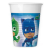 Pizsihősök PJ Masks, Pizsihősök műanyag pohár 8 db-os 200 ml