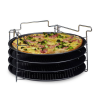  Pizza Készítő Szett 4 db Pizza Tálcával Ø 32 cm