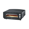  Pizza sütő Caso Germany, PizzaChef, pizza mindössze 2 perc alatt készen áll, ideális bel-/kültéri, kordierit kő 33x33 cm, maximális hőmérséklet 400°C, előmelegítés funkció, acél anyag, 2000 W