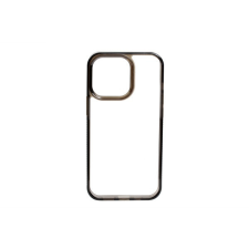 - PJ IPHONE 14 PRO 6.1 2,5MM TPU TOK CLEAR-FEKETE tok és táska