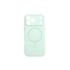  PJ Spring iPhone 17 Pro szilikon tok - MagSafe kompatibilis - Türkiz