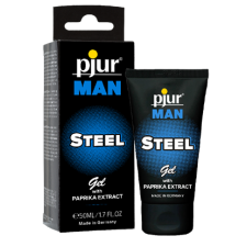 Pjur med Pjur MAN Steel Gel - 50 ml vágyfokozó