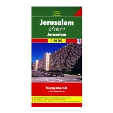  PL 506 Jeruzalém 1:10 000 idegen nyelvű könyv