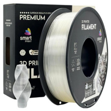  PLA+ ÁTLÁTSZÓ filament - 1kg - átmérő 1,75mm +/- 0,03mm / Smart Print nyomtató kellék