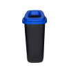PLAFOR Sort szelektív hulladékgyűjtő, szemetes 90L fekete/kék