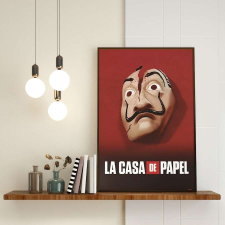  Plagát Maska veľkej lúpeže peňazí tapéta, díszléc és más dekoráció