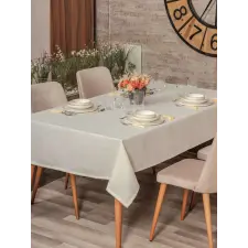  Plain 160 Asztalterítő Krém party kellék