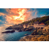  Plaja71 matrica tapéta halántékkal a naplementében, 250 x 200 cm